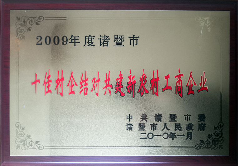 公司分别与牌头镇新五村、陶朱街道五蓬村和岭北镇梅坞村等结对，累计投入100多万元。